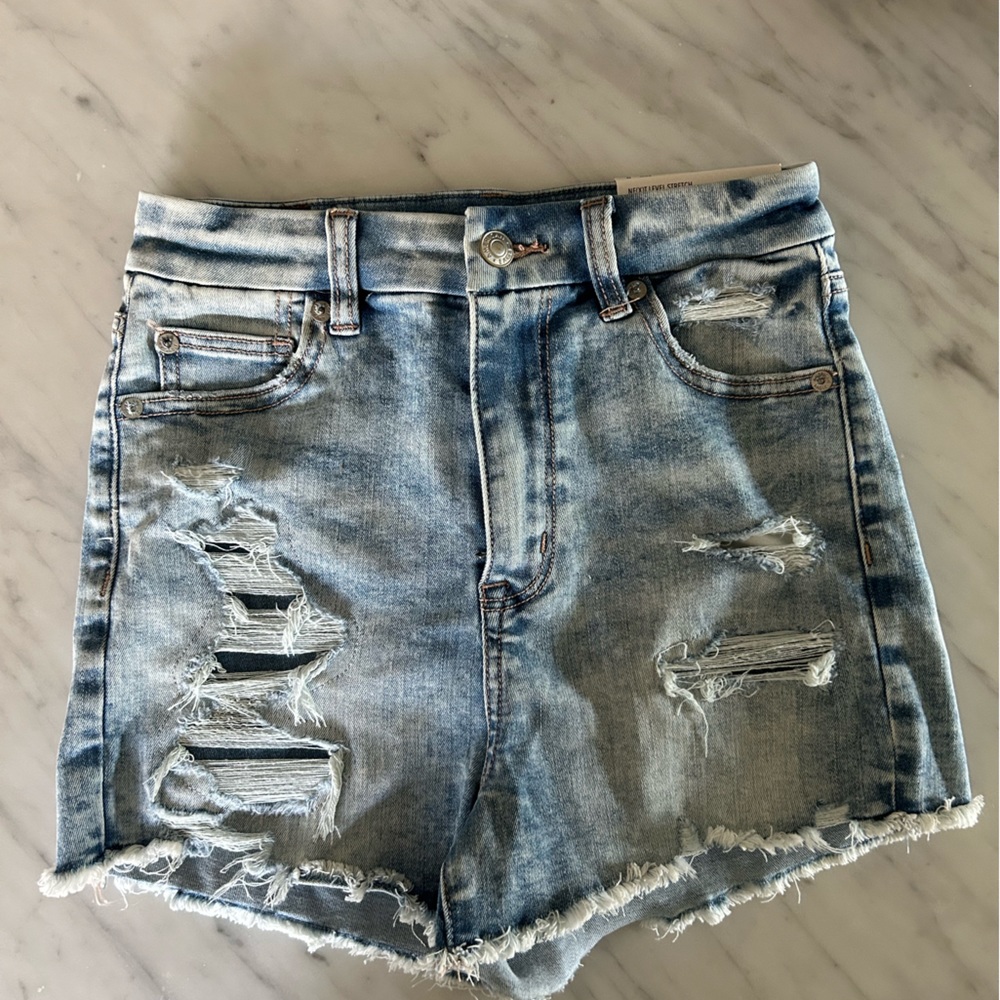NWT American Eagle Curvy Hi-Rise Shortie Size 0
